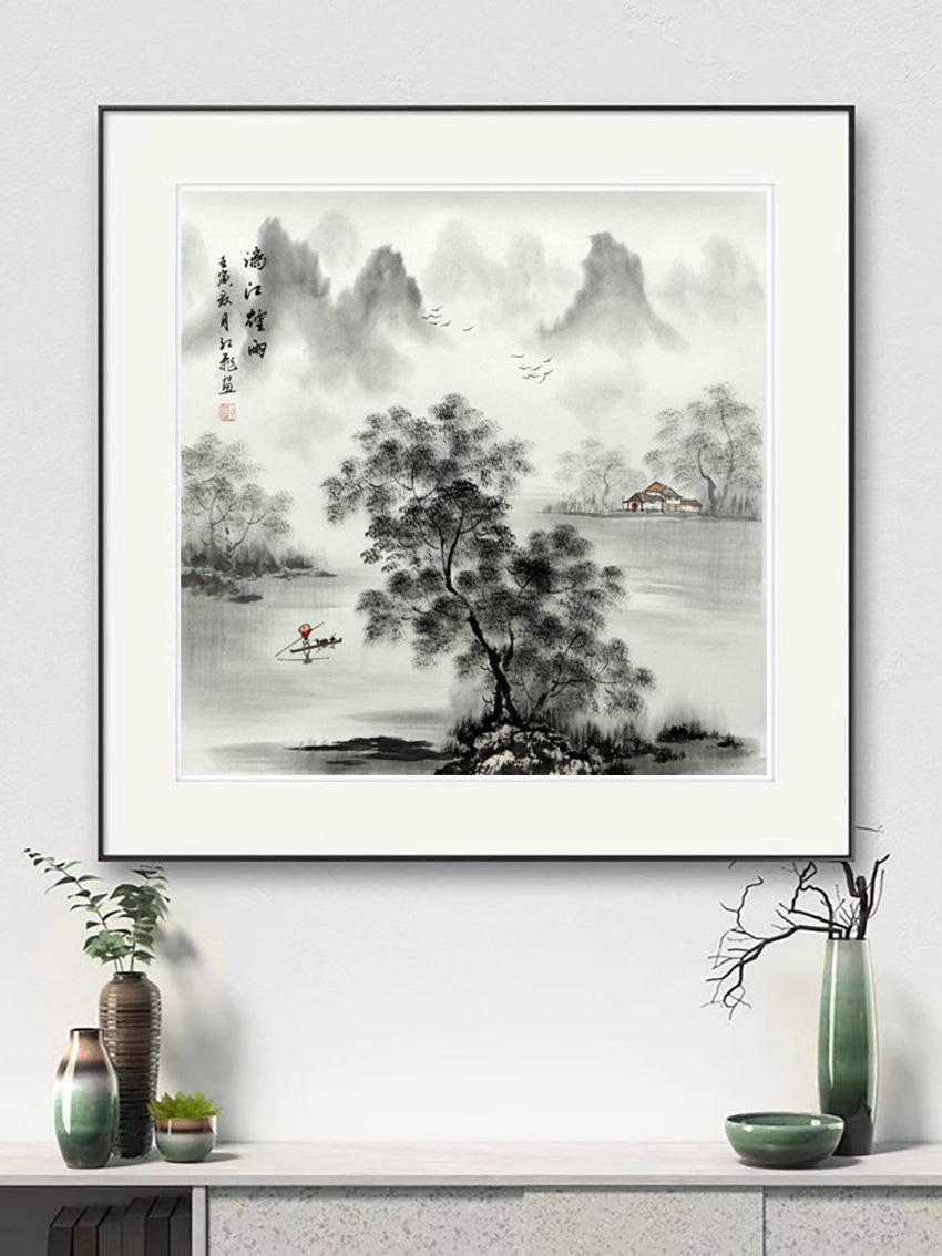 漓江水墨风光的缔造者申红飞——《漓江烟雨》