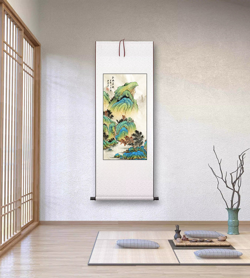 当代古意山水新贵韦秋晓——《山水清韵》