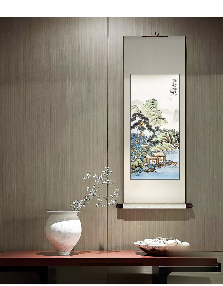 黄宾虹再传弟子——赵恒强《溪山访友图》