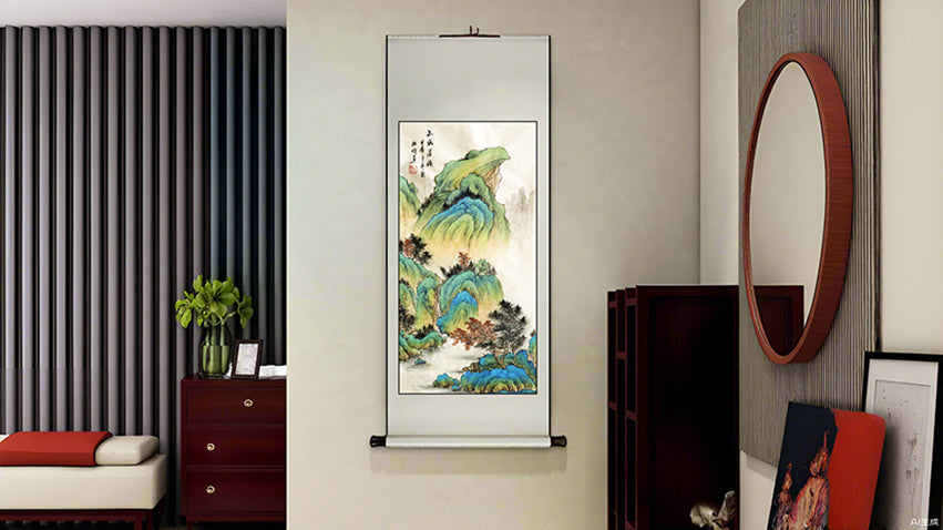当代古意山水新贵韦秋晓——《山水清韵》