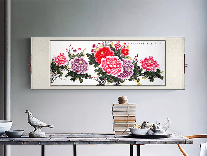 当代牡丹圣手——蒙恒平《花开富贵》