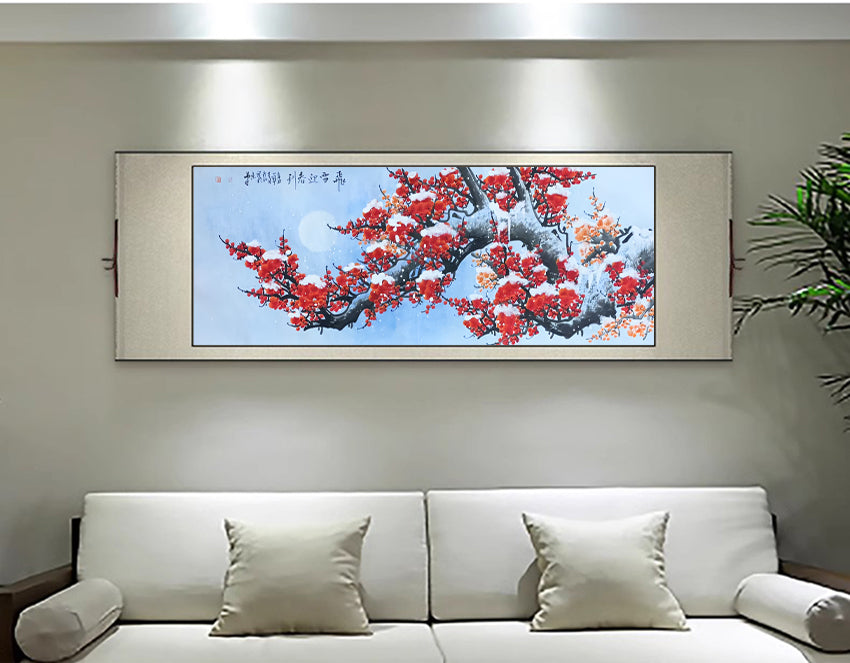 当代梅花圣手——庄彦江《飞雪迎春到》