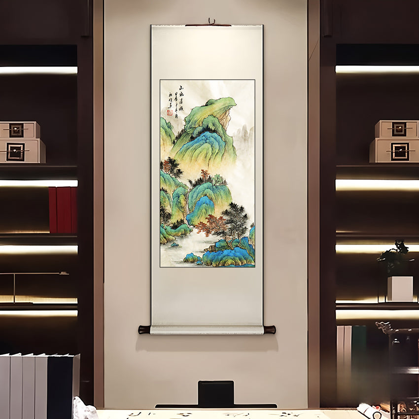 当代古意山水新贵韦秋晓——《山水清韵》