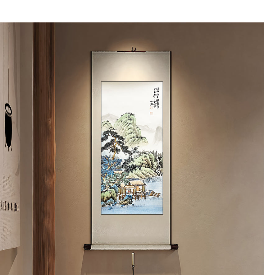 黄宾虹再传弟子——赵恒强《溪山访友图》