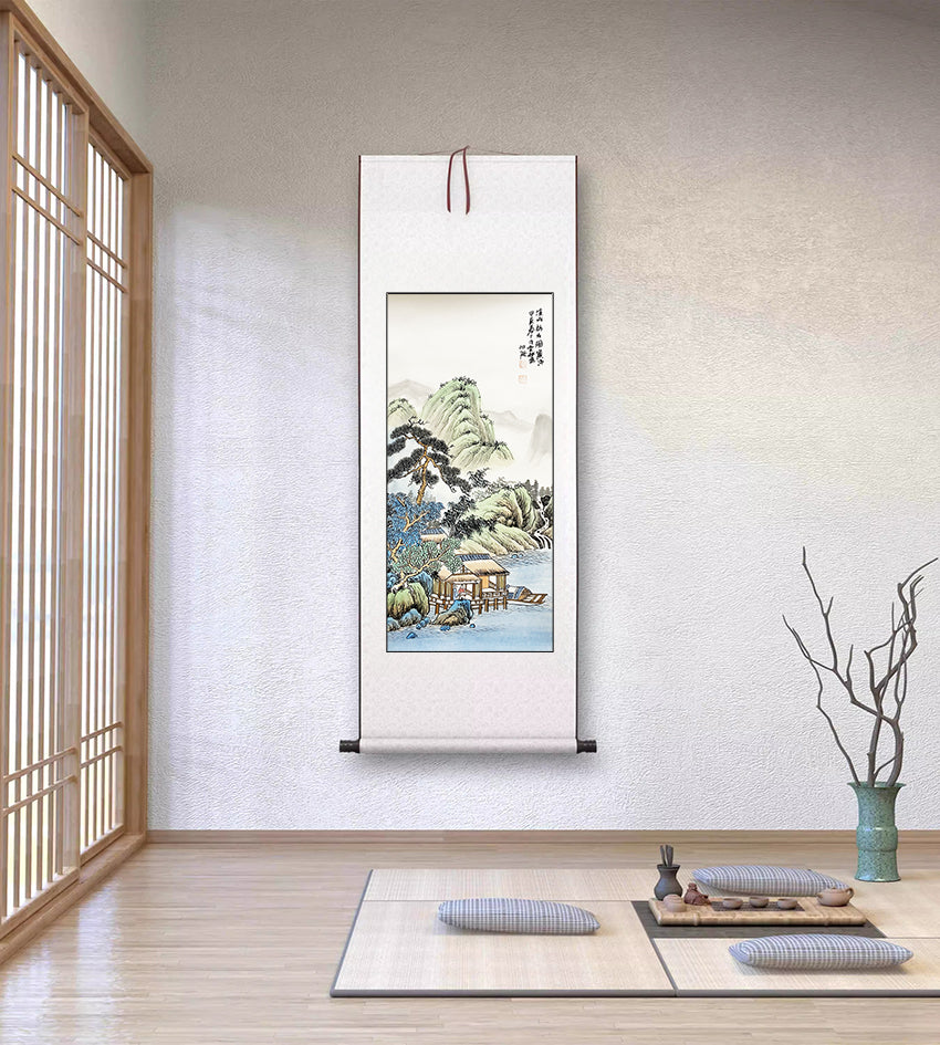 黄宾虹再传弟子——赵恒强《溪山访友图》