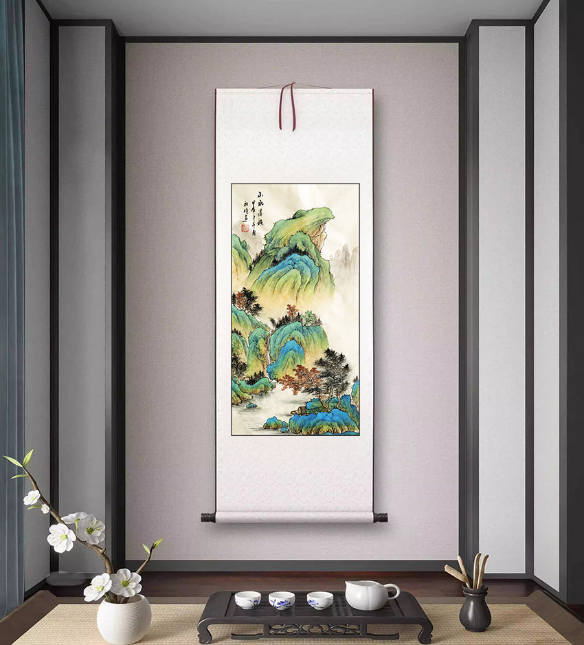 当代古意山水新贵韦秋晓——《山水清韵》