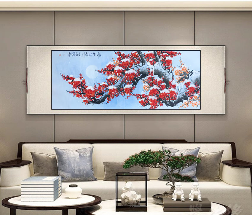 当代梅花圣手——庄彦江《飞雪迎春到》
